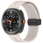 Fold Magnetic Buckle Silicone Watch Band