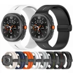 Fold Magnetic Buckle Silicone Watch Band - Image 2