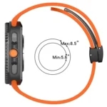 Fold Magnetic Buckle Silicone Watch Band - Image 3