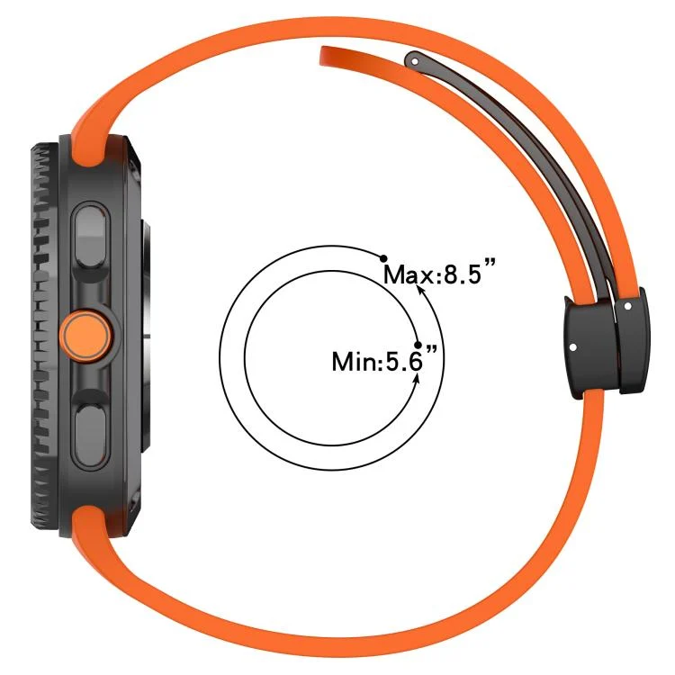 SYA0029853_B2.webp Fold Magnetic Buckle Silicone Watch Band - Image 3