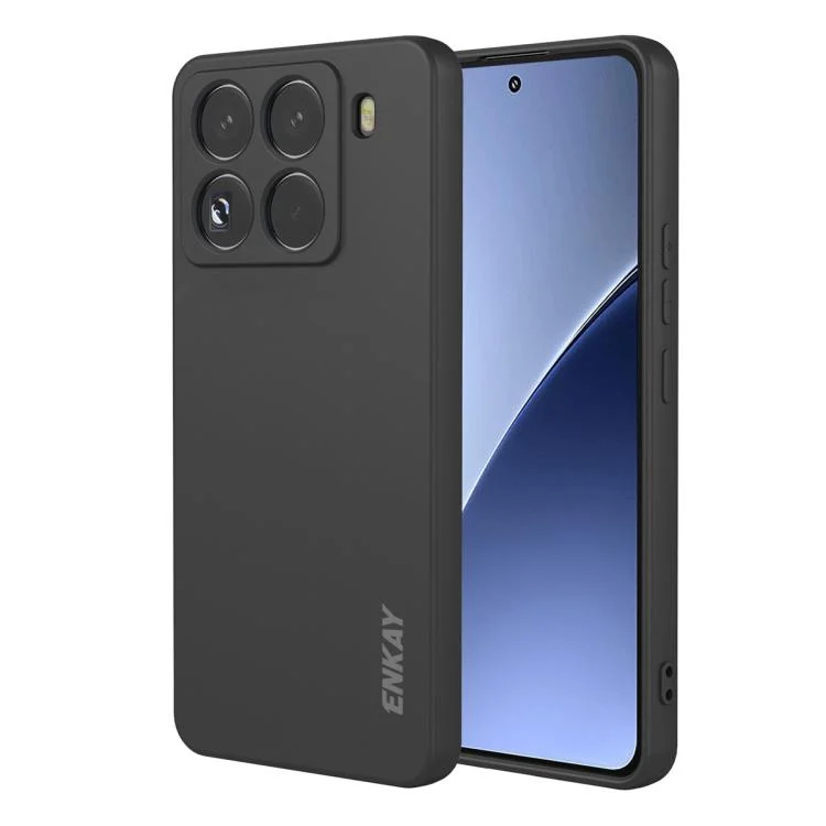 ENKAY Liquid Silicone Soft Shockproof Phone Case, For Xiaomi 15 Pro, For Xiaomi 15