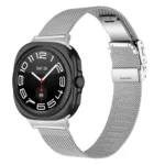 Turtle Buckle Milanese Metal Watch Band