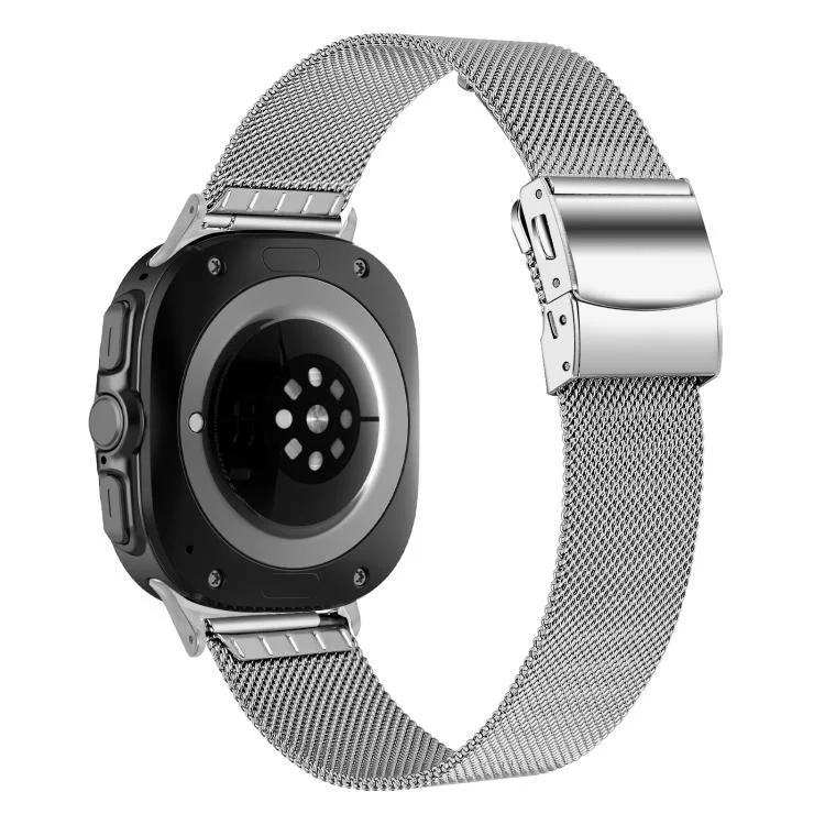 SYA002987801A_1.webp Turtle Buckle Milanese Metal Watch Band - Image 3