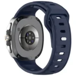 Reverse Buckle Single Color Silicone Watch Band - Image 5