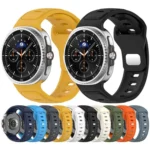 Reverse Buckle Single Color Silicone Watch Band - Image 2