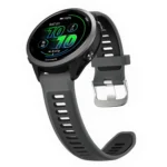Silver Steel Buckle Translucent Color Silicone Watch Band - Image 6