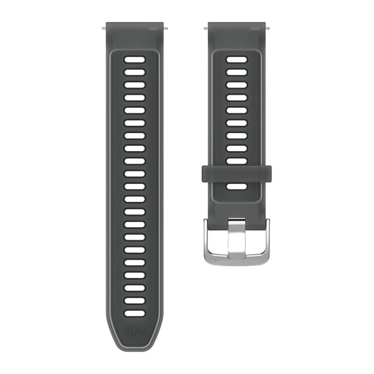 SYA002993403A_4.webp Silver Steel Buckle Translucent Color Silicone Watch Band - Image 7