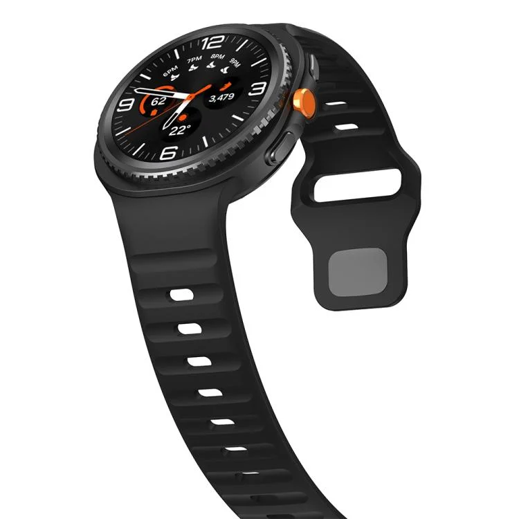 SYA002993801A_3.webp Wave Reverse Buckle Silicone Watch Band - Image 6