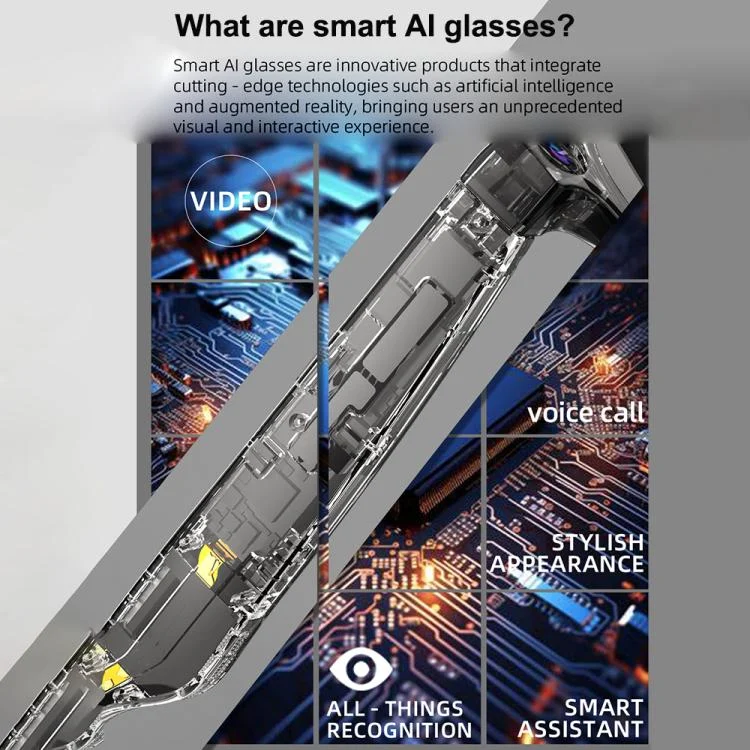 SYA0029940_B2.webp G300 Smart Glasses, Support AI Translation / Take Photos / Voice Calls - Image 3