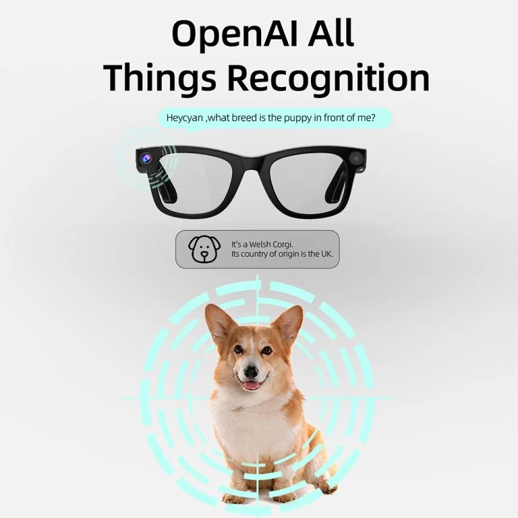 SYA0029940_B5.webp G300 Smart Glasses, Support AI Translation / Take Photos / Voice Calls - Image 6