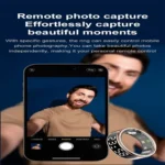 R13 SIZE 8 Smart Ring, Support Heart Rate / Blood Oxygen / Sleep Monitoring / Motion Sensing Game - Image 4