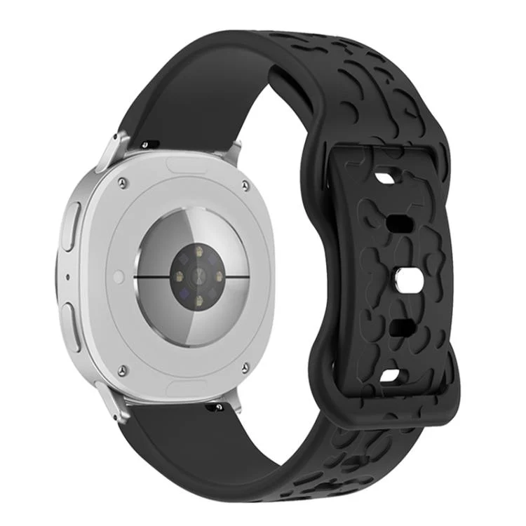 SYA002995101A_1.webp Concave Leopard Butterfly Buckle Silicone Watch Band - Image 5