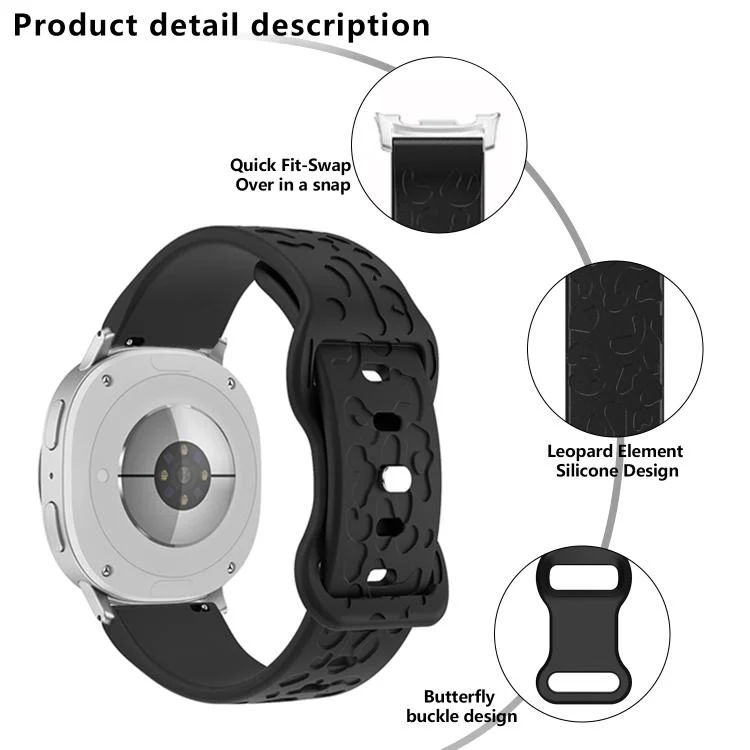 SYA0029951_B3.webp Concave Leopard Butterfly Buckle Silicone Watch Band - Image 4