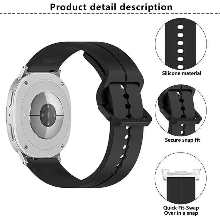 SYA0029957_B3.webp Colorful Buckle Grooved Silicone Watch Band - Image 4