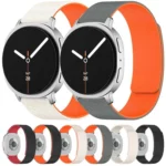 Cloud Wood Grain Magnetic Silicone Watch Band - Image 2