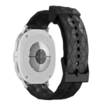 Football Texture Solid Color Silicone Watch Band - Image 5