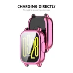 ENKAY Hat-Prince Electroplated Soft TPU Watch Cover with Screen Film - Image 5