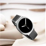 Round Tail Square Buckle Leather Watch Band - Image 6