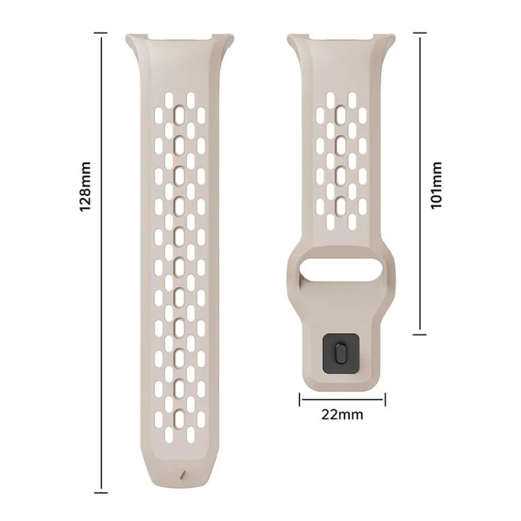 SYA0030006_B2.webp Diamond Bezel and Black Reverse Buckle Silicone Watch Band - Image 3
