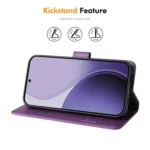 ENKAY RFID Blocking Wallet Kickstand Litchi Texture Leather Phone Case, For OPPO Reno14 F / Reno14 / Reno13 Global - Image 5