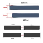 Lychee Texture Soft Magnetic Silicone Watch Band - Image 3