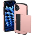 Kalebol 2 in 1 Shockproof Sliding Card Slot Phone Case, For iPhone 17, For iPhone 17 Air - Image 3