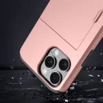 Kalebol 2 in 1 Shockproof Sliding Card Slot Phone Case, For iPhone 16 Pro, For iPhone 16 Plus - Image 4