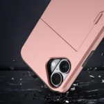 Kalebol 2 in 1 Shockproof Sliding Card Slot Phone Case, For iPhone 16, For iPhone 15 Pro Max - Image 5