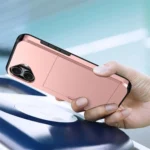 Kalebol 2 in 1 Shockproof Sliding Card Slot Phone Case, For iPhone 16, For iPhone 15 Pro Max - Image 7