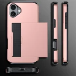 Kalebol 2 in 1 Shockproof Sliding Card Slot Phone Case, For iPhone 16, For iPhone 15 Pro Max - Image 10