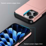 Kalebol 2 in 1 Shockproof Sliding Card Slot Phone Case, For iPhone 13 Pro - Image 8