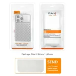 Kalebol Metal Cooling Breathable Hollow Phone Case, For iPhone 16 Pro Max, For iPhone 16 Pro, For iPhone 16 Plus, For iPhone 16, For iPhone 15 Pro Max, For iPhone 15 Pro, For iPhone 15 Plus... - Image 9