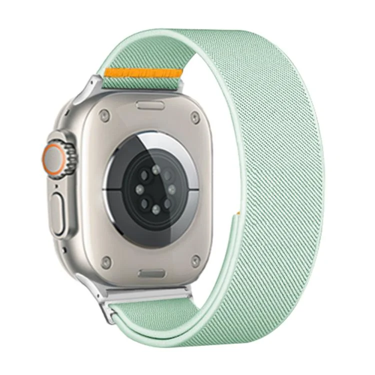Adjustable Single Loop Elastic Nylon Watch Band, For Apple Watch 46mm / 49mm / 45mm / 44mm