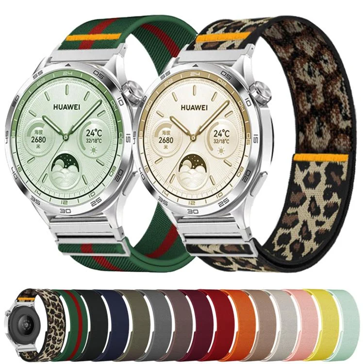 SYA0030100_B1.webp Adjustable Single Loop Elastic Nylon Watch Band - Image 2