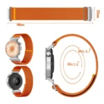 Adjustable Single Loop Elastic Nylon Watch Band - Image 3