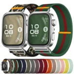 Adjustable Single Loop Elastic Nylon Watch Band - Image 2
