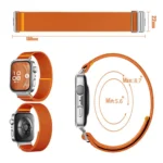 Adjustable Single Loop Elastic Nylon Watch Band - Image 3