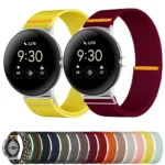 Adjustable Single Loop Elastic Nylon Watch Band - Image 2