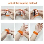 Adjustable Single Loop Elastic Nylon Watch Band - Image 5