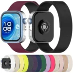 Lychee Texture Soft Magnetic Silicone Watch Band - Image 2