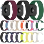 Lychee Texture Soft Magnetic Silicone Watch Band - Image 3