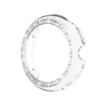 Single Row Diamond Hollow PC Watch Protective Cover