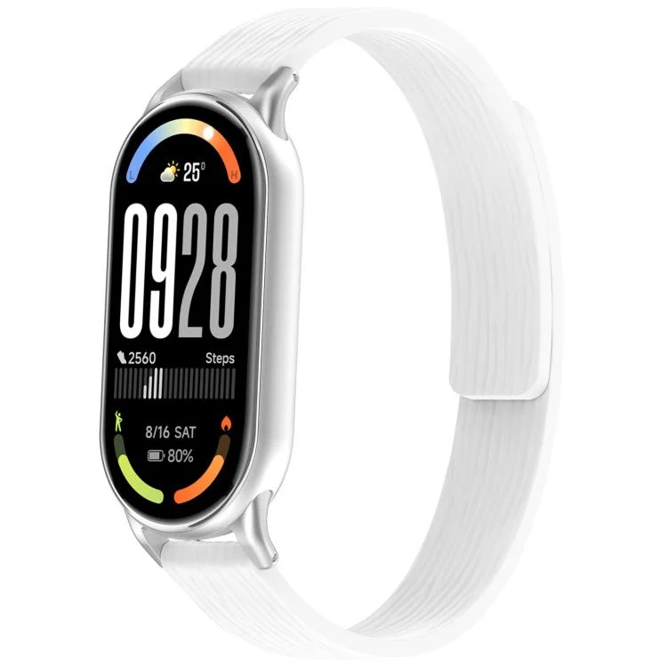 Striped Soft Magnetic Silicone Watch Band