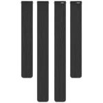 Striped Soft Magnetic Silicone Watch Band - Image 5