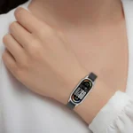 Striped Soft Magnetic Silicone Watch Band - Image 6