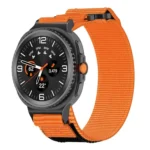 Two Sections Nylon Hook And Loop Fastener Watch Band