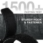 Two Sections Nylon Hook And Loop Fastener Watch Band - Image 5