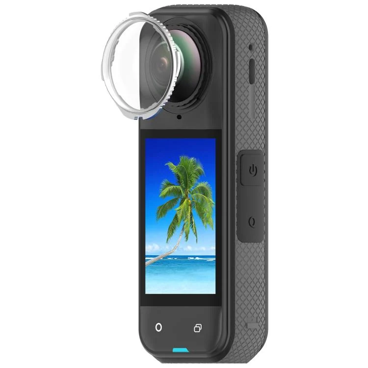 Rotating Optical Tempered Glass Lens Guard Protective Cover