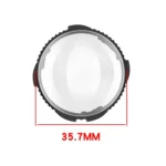 Rotating Optical Tempered Glass Lens Guard Protective Cover - Image 3