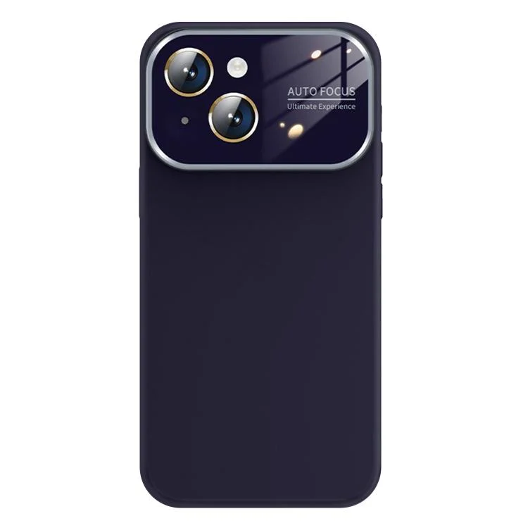 Kalebol Large Windows Frosted Liquid Silicone Phone Case, For iPhone 15